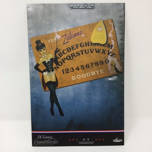 DC Comics Bombshells Zatanna 8x12 Lithographic Print eBay