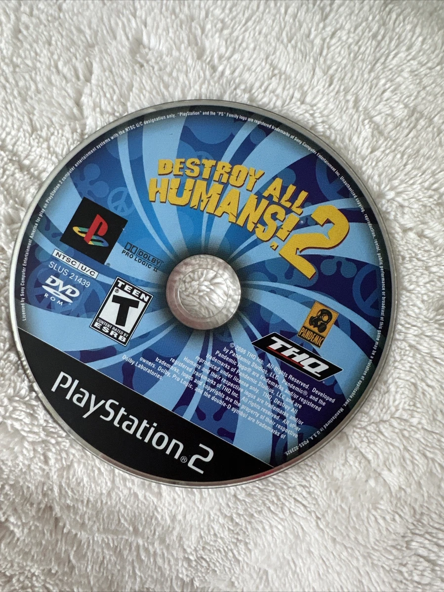 PS2 - Destroy All Humans 2 (DE Version) (mit OVP) (gebraucht