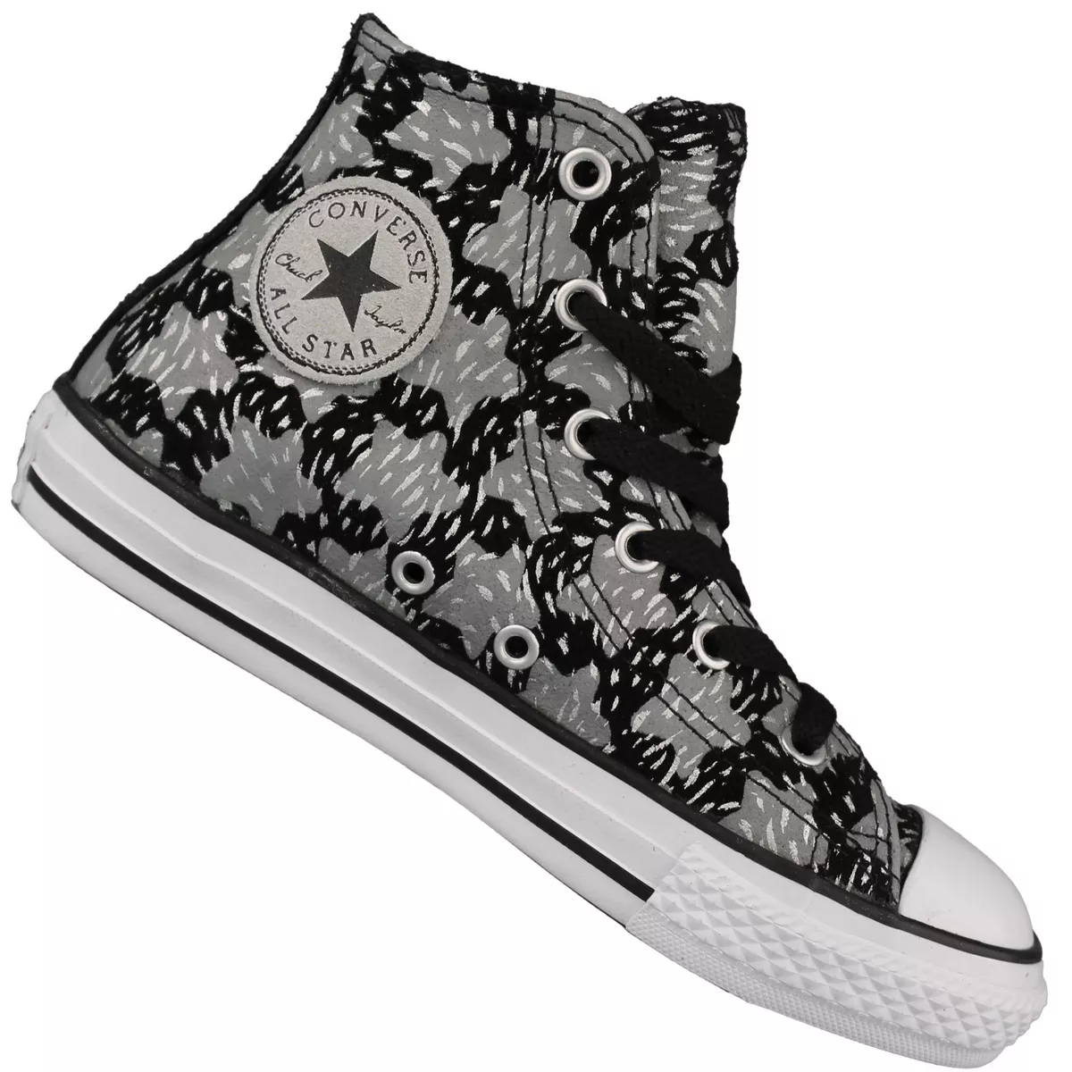 Brug af en computer craft malt Converse Chuck Taylor All Star Hi Kids Shoes Chucks Fabric Sneaker Fabric  Shoes | eBay