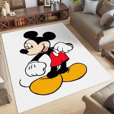 Disney Mickey Mouse Rug Classic Character Area Rug for Home and Nursery
