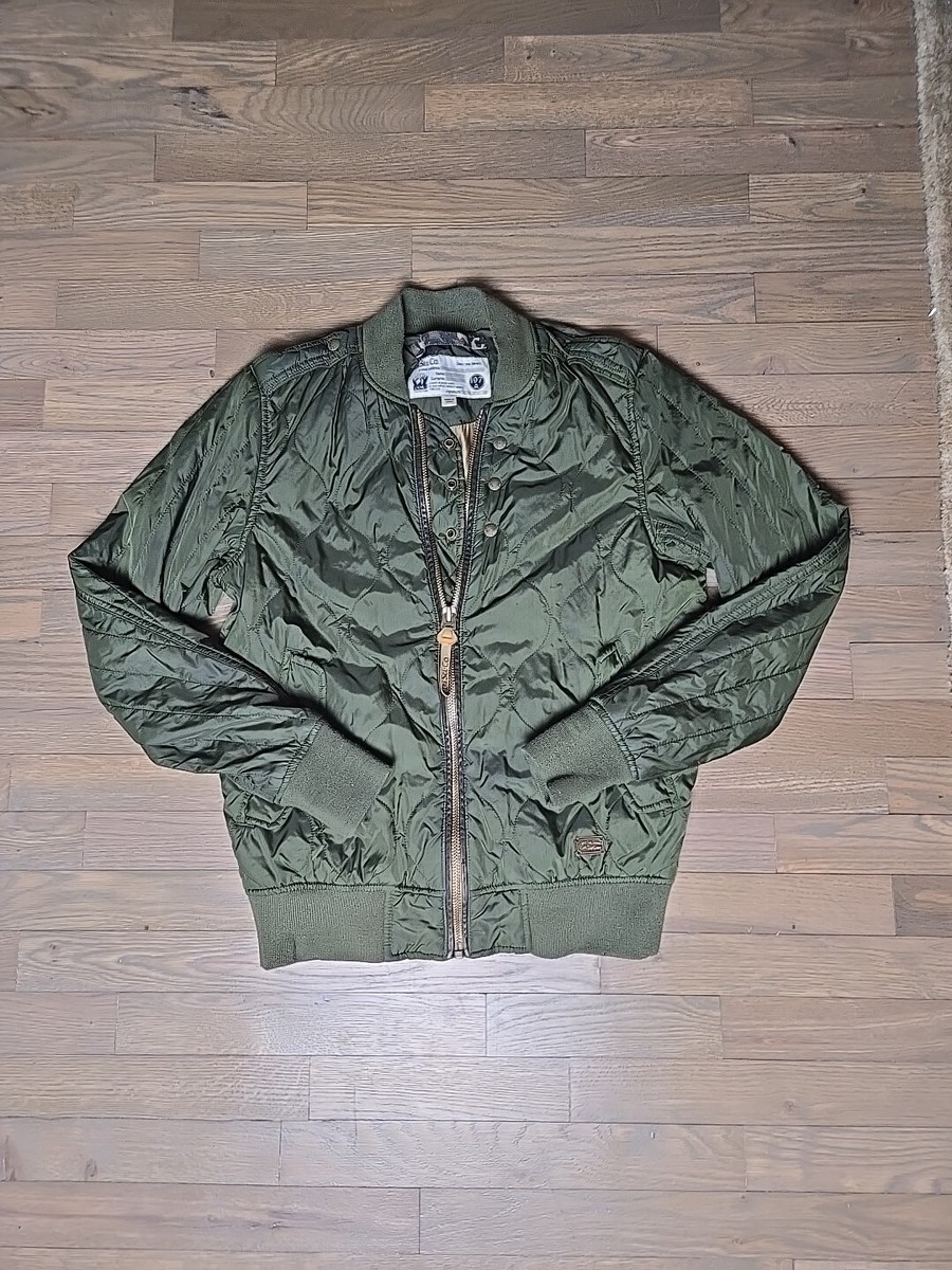 Diesel Co Bomber 1978 Jacket Military Green Sz S Only The Diesel Co Bomber 1978 Jacket Military Green Sz S Only The