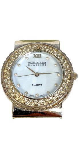 Vintage Joan Rivers Classics Quartz Gold Tone and White Faux Pearl Watch Joan Rivers Classics Quartz Wristwatch White Face Faux  main image 2