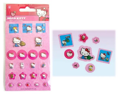 HELLO KITTY   POP-UP Sticker 22er-Blisterkarte # 29-3222