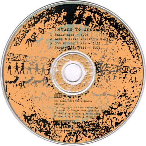 * Enigma – Return To Innocence - EU Radio Edit Cd Single - 4 Trk cross changes - Picture 2 of 3