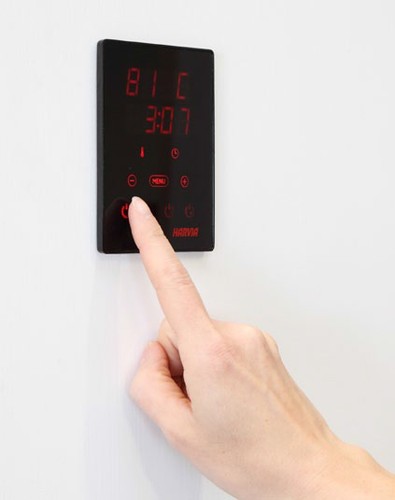 HARVIA Virta Saunaofen Standmodell 6,8 / 9 kW schwarz + Steuerung Xenio CX170 - Bild 7 von 8