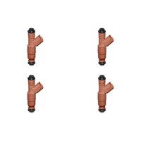 4X Valeo Einspritzventil Passend FüR Ford Focus C-MAX II Volvo C30 S40 V50 1.8