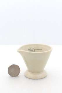 VINTAGE c1900s 4 TABLE SPOONS CERAMIC COOKING TABLE MEASURE