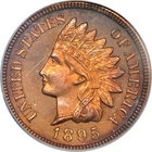 1895 1C Indian Cent PCGS PR63RB (PHOTO SEAL)