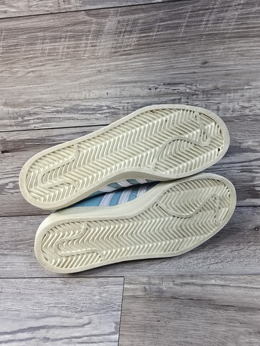 Scarpe sneakers Adidas Originals Campus anni 80 uomo taglia 6 turchese bianco ID7318 - Foto 13 di 13