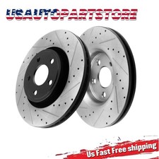 12.01 Front Drilled Brake Rotors for Chevrole...