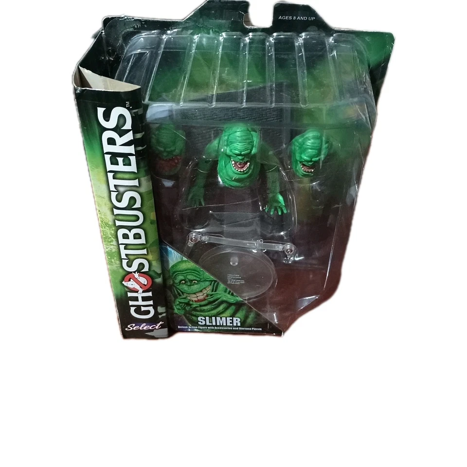 Boneco de ação Diamond Selects Ghostbusters Deluxe Slimer série 2016  - Imagem 3 de 4