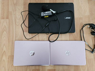 DEFEKT UNGETESTET 3x Acer Aspire ES15 & HP 11 Stream - RESTPOSTEN KONVOLUT Ref150