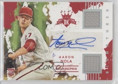 2016 Panini Diamond Kings Rookies Signatures Silver /299 Aaron Nola Auto RC 09if
