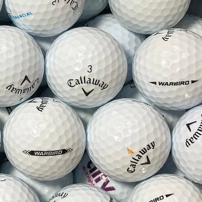 100 Callaway HEX Warbird Golfbälle AAAA Lakeballs in Top-Qualität used golf ball