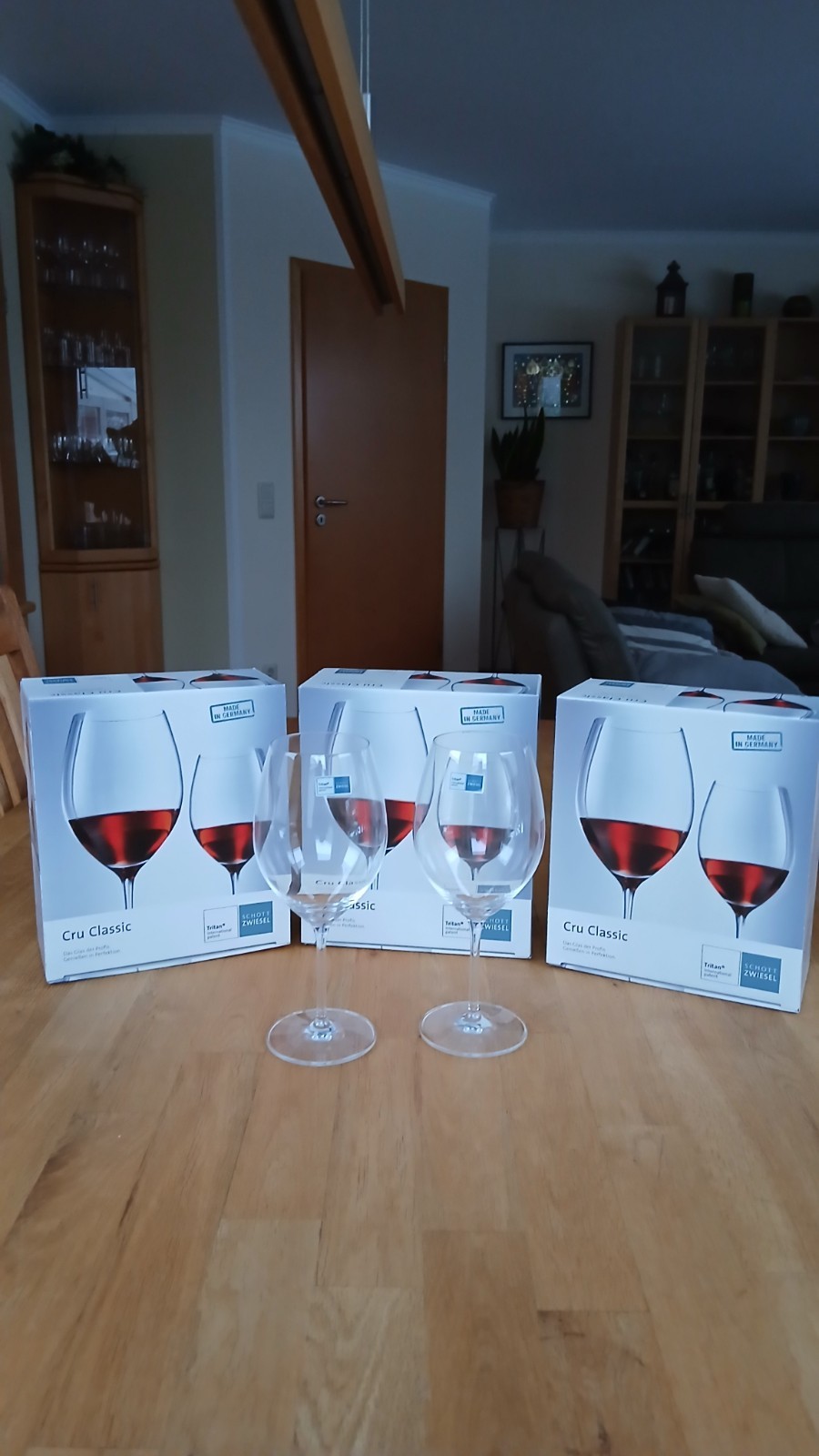Schott Zwiesel...Cru Classic...Rotweingläser....6 Stück....unbenutzt..OVP