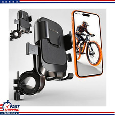 Motorcycle Handlebar Phone Mount 2 Pack, 1-Second Lock Quick ReleaseSize: 2 Pack