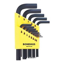 Bondhus 13 Piece SAE L-Shape Hex Key Set, 12237 12237 Bondhus 12237 037231122379
