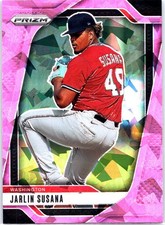 2025 Panini Prizm #272 Jarlin Susana Washington Nationals