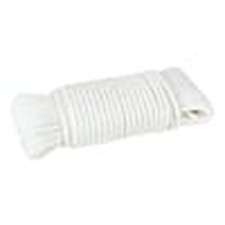 Everbilt 1/8 in. x 50 ft. White Paracord Rope