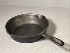 No.5  WAGNER WARE SIDNEY -0-  Cast Iron Skillet  1055 H Vintage Nice! 8” Skillet