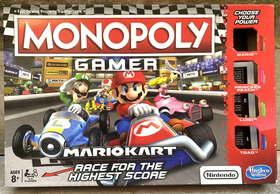 Monopoly Gamer Mario Kart Race For The Highest Score Nintendo Retro