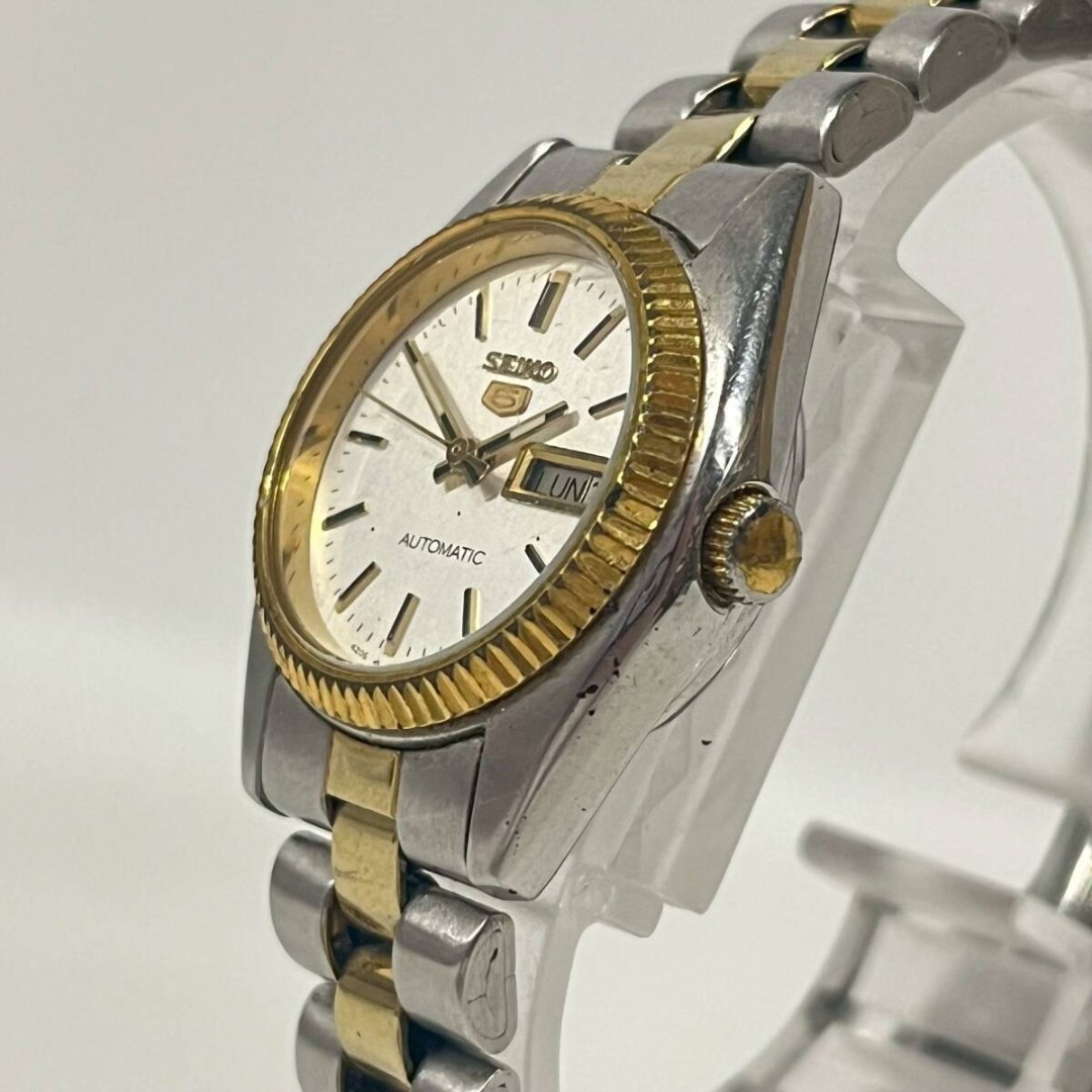 SEIKO 5 4206-0510 Gold analog vintage automatic watch [ N MINT