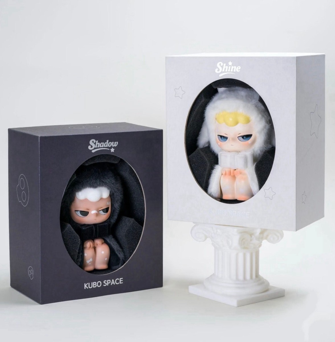 AUTHENTIC KUBO SPACE KUBO VINYL AND PLUSH SHINE AND SHADOW FIGURE