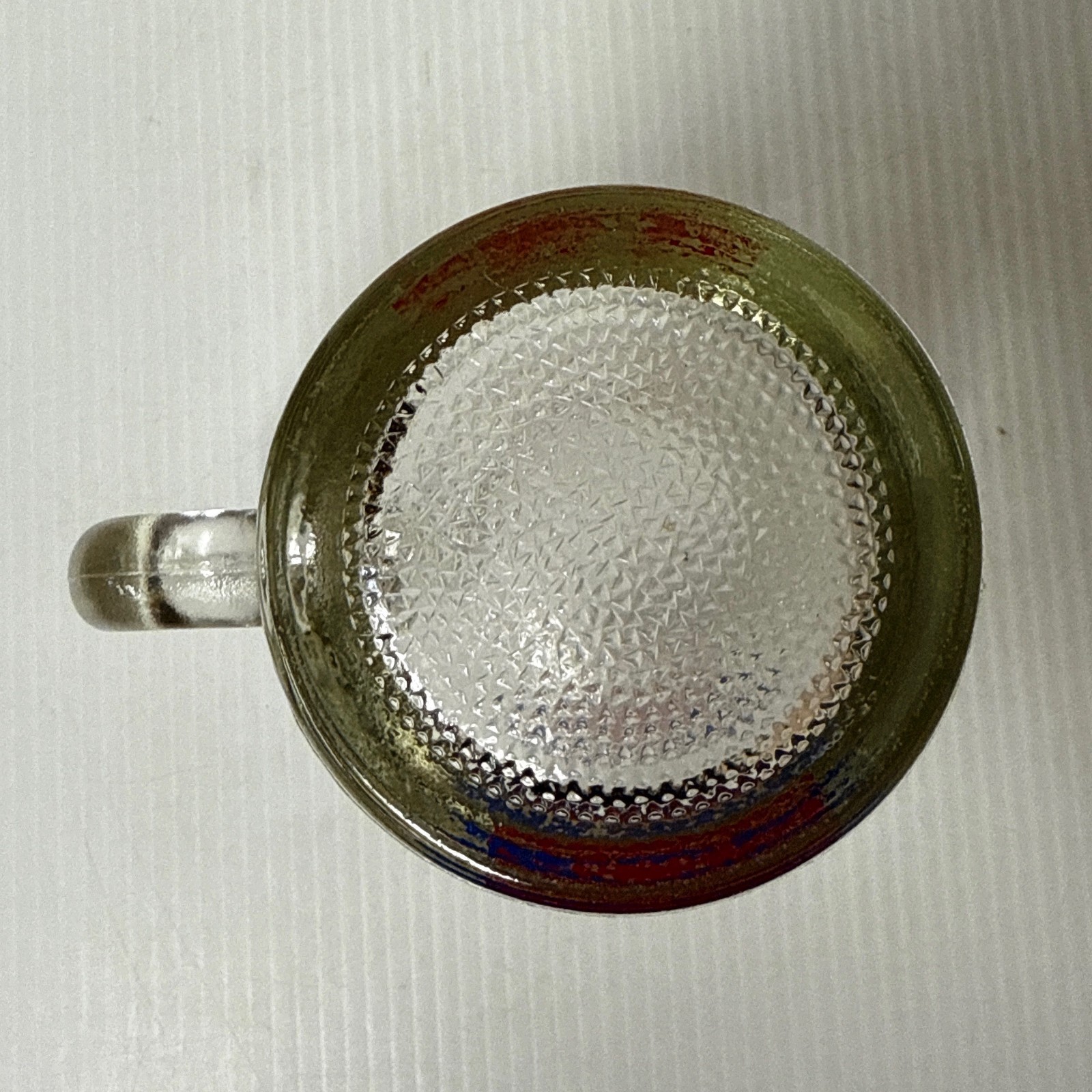 Schmidt Beer Glass Pitcher Mug Stein 32 Oz One Quart No Spout Collectible