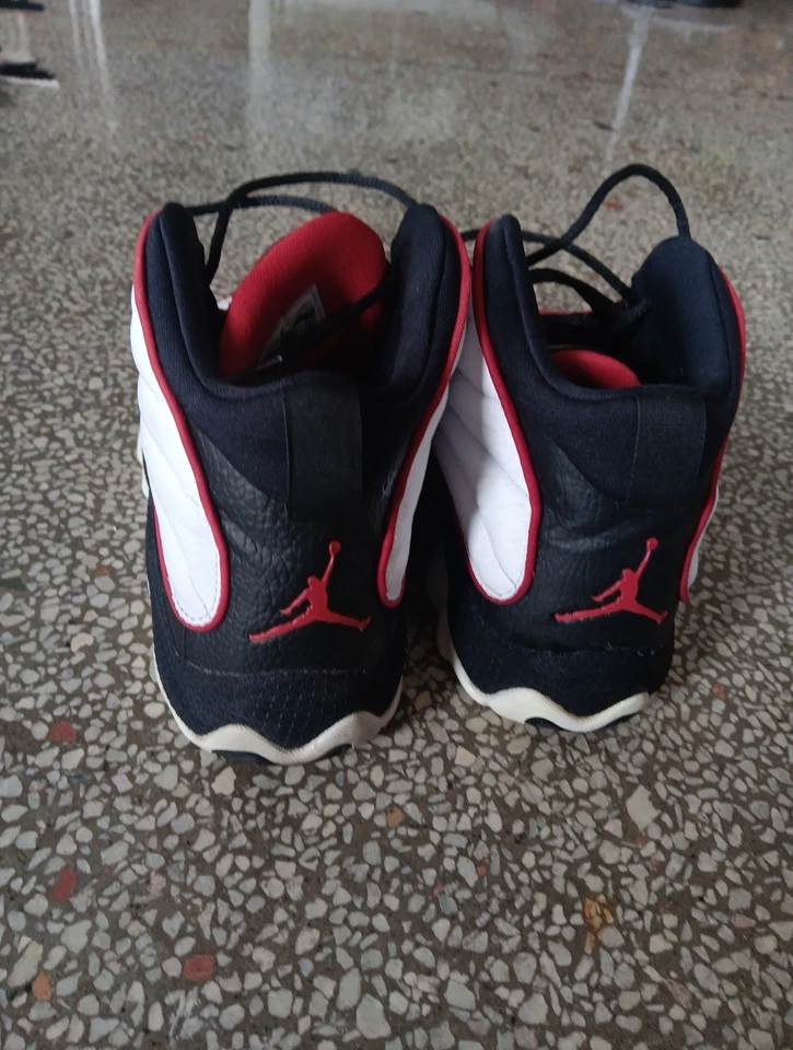 Nike Air Jordan Pro Fuerte Negro Varsity Rojo Blanco Para hombres Talla 8.5 407285 005 Foto 4 de 4