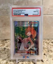 Pokèmon 2015 BREAKTHROUGH Brigette PSA 10 - Low Pop