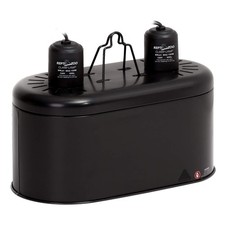 Dual Reptile Dome Light Fixture for UVB Lamp, Heat Lighting Combo Integration