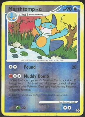 Great Encounters Marshtomp 46/106 Uncommon Pokemon Reverse Holo HP