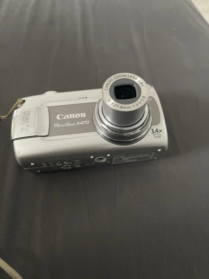 Canon PowerShot A470 Digitalkamera Foto Kamera 3.4x Zoom  7.1MP - Bild 4 von 4