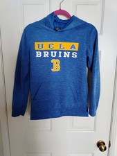 UCLA Bruins Blue Team Logo Hoodie Kids Size Large 12/14