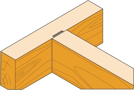 Étrier à queue d'aronde Simpson ETSN130 en acier de 3 mm pour assemblage bois - 4