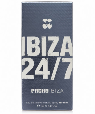 Pacha Ibiza 24/7 Eau de Toilette for Men 3.4 oz / 100ml EDT Spray New Sealed