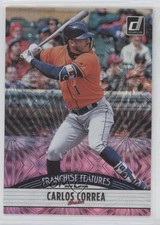 2019 Donruss Franchise Features Pink Firework Carlos Correa Royce Lewis 0q1p