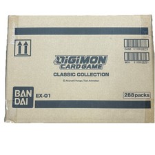DIGIMON EX01 Classic Collection 12 Booster Box Case Factory Sealed 288 Packs