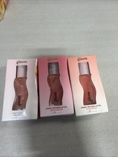 Gisou Honey Infused Lip Oil Set Of 3 Watermelon Sugar Rasberry Swirl Bellini