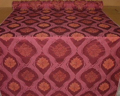 Seidenmischung Gardinenstoff Marvic Textilien Turandot Kardinal UVP 2850£ 10 Meter