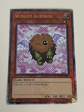 Yugioh Winged Kuriboh 1st Edition QCR Quarter Century Secret Rare NM Free Holo C