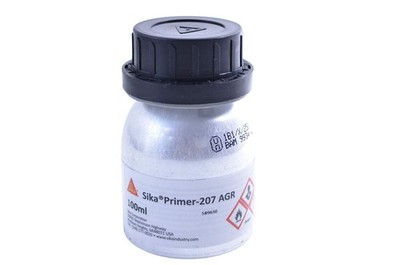 SIKA 207 AGR 100ml Bottle Automotive Pinchweld & Glass Urethane Primer w/Daubers