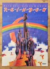 RAINBOW - HUGE poster from 2023 - 21 &frac12; x 29 &frac12; in. (55 x 75 cm) - MINT CONDITION!