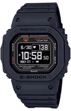 Casio - DW-H5600-1, G-SQUAD bio-based resin BLACK digital quartz Watch