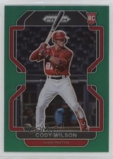 2022 Panini Prizm Green Prizm Cody Wilson #94 1u6