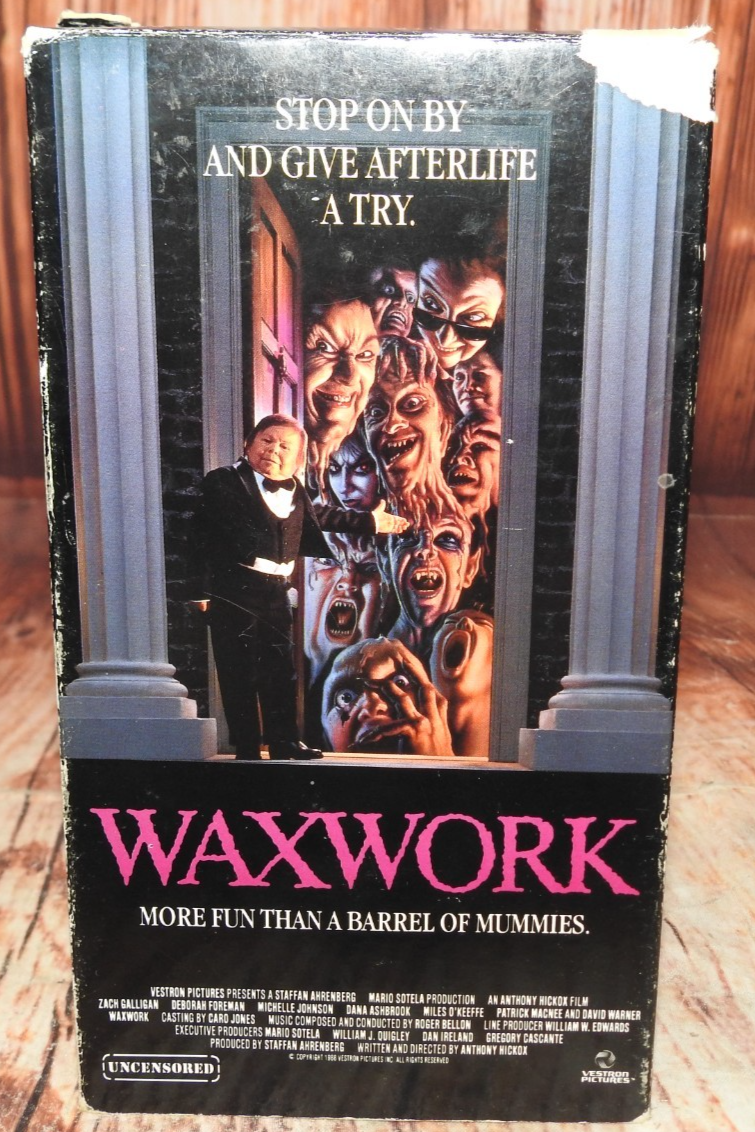 Waxwork (VHS, 1992) with Protector 28485152908| eBay