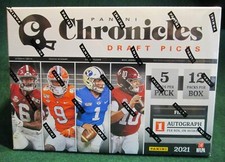 2021 Panini Chronicles Football Draft Picks Mega Box  Fields  Lawrence Lance 