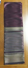 Wine Red Thai Cotton Silk Fabric Material 69 x 39 Dress Skirts Craft Decorate