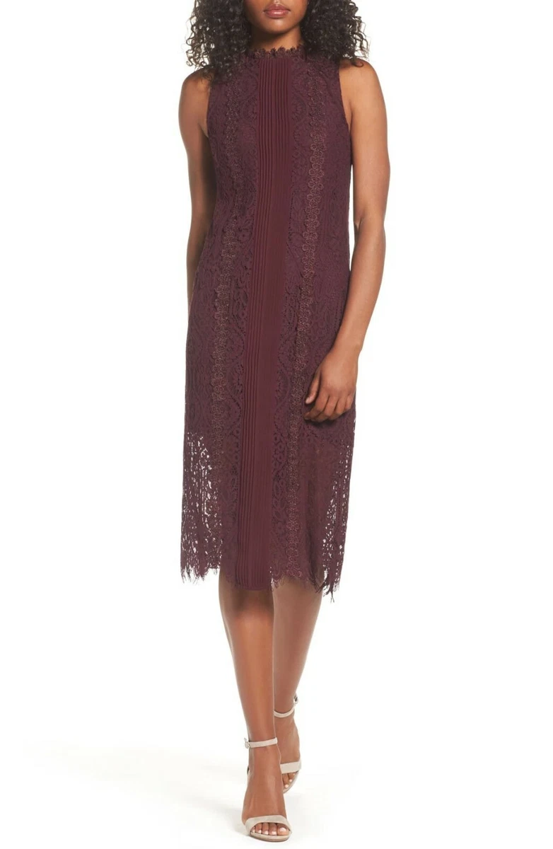 Chelsea28 lace midi shop dress