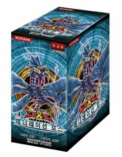 Yugioh Cards "Generation Force" Booster Box GENF-KR Korean Ver Yugioh Cards "Generation Force" Booster Box GENF-KR Korean Ver